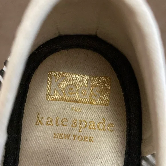 Keds X Kate Spade New York Triple Kick Striped Mesh Sneakers. Size 6.5 - Picture 4 of 9